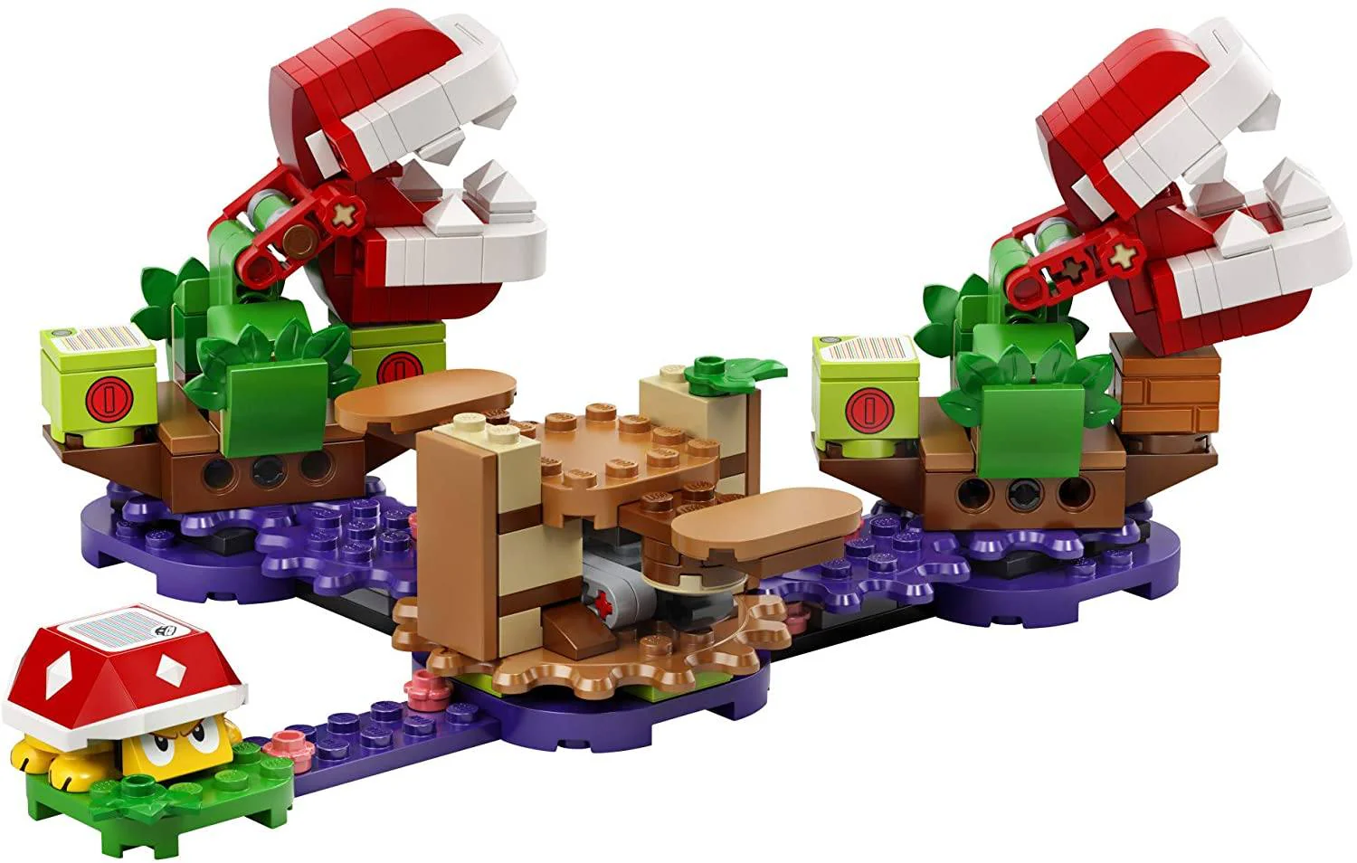 71382 Piranha Plant Puzzling Challenge Expansion Lego Set - Image 3