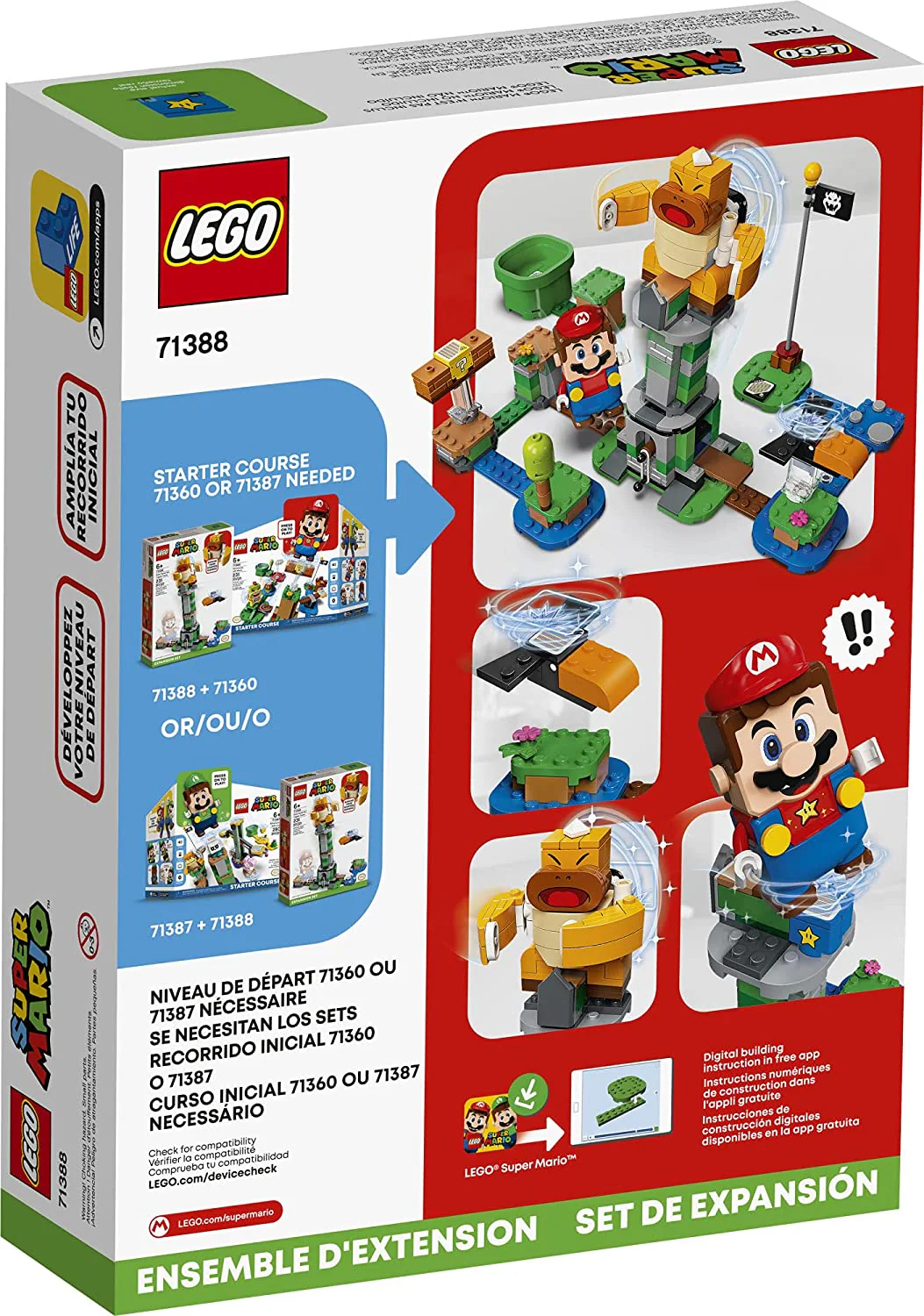 71388 Boss Sumo Bro Topple Tower Expansion Set - Image 3