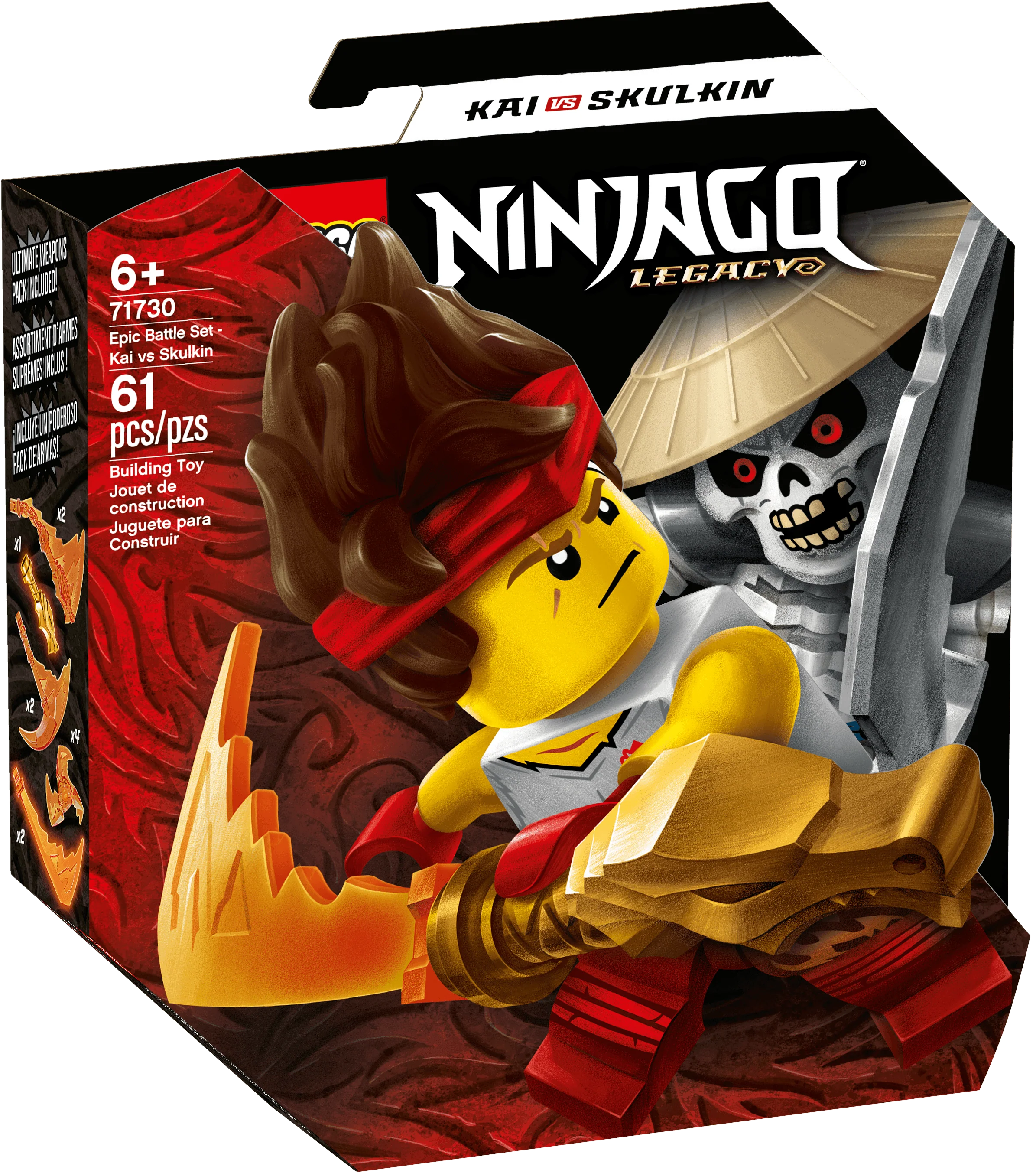 71730 Epic Battle Set - Kai vs. Skulkin - Image 2