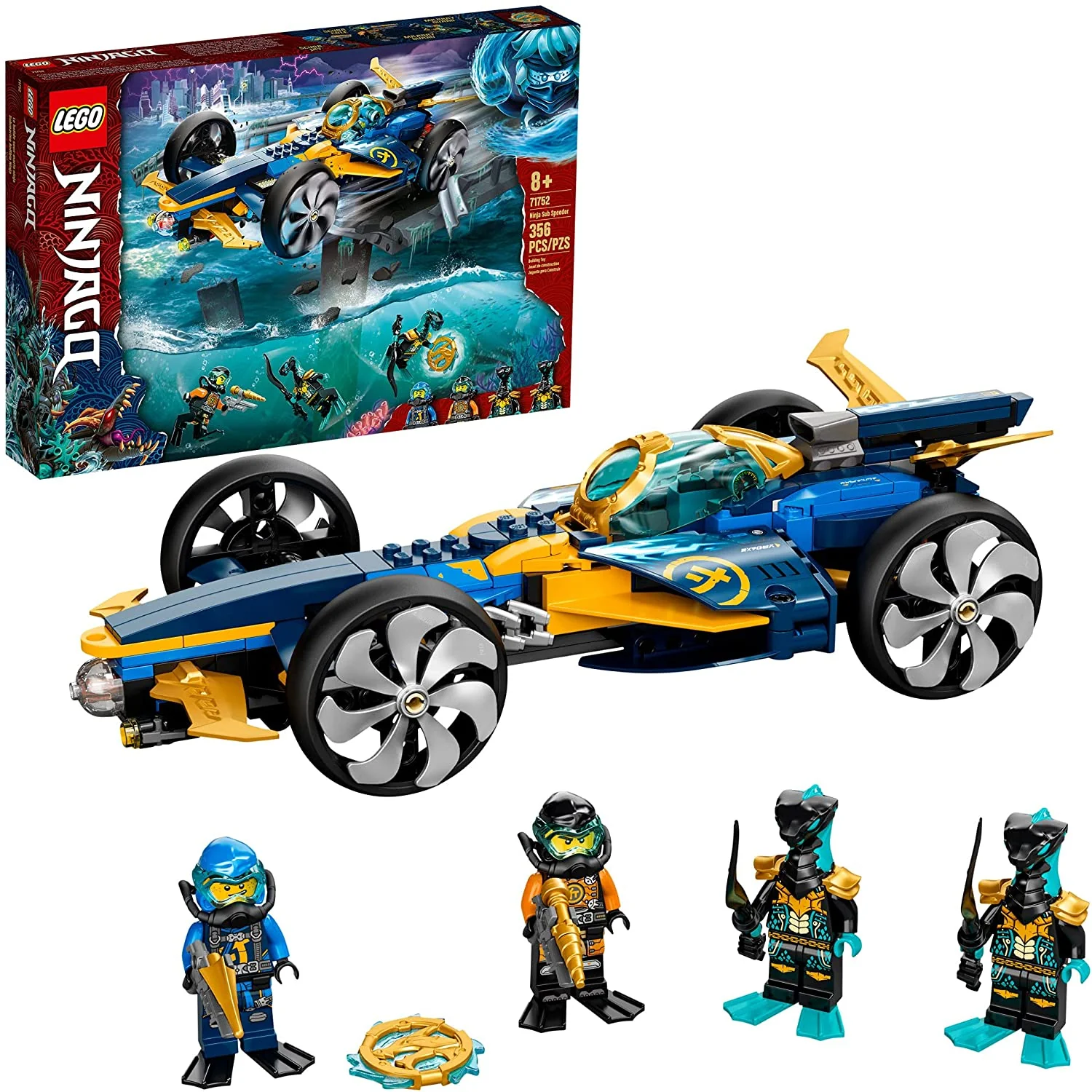 71752 Ninja Sub Speeder