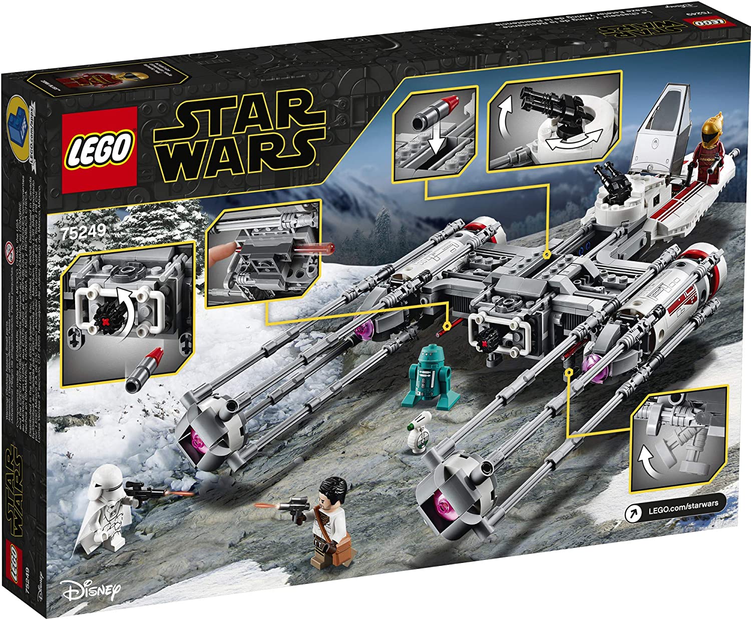 75249 Resistance Y-Wing Starfighter - Image 4