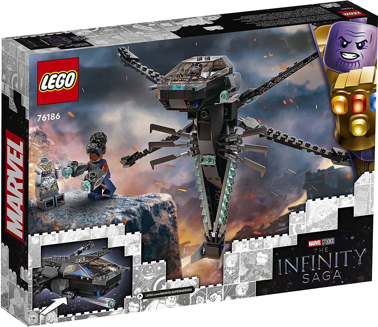 76186 Black Panther Dragon Flyer - Image 3