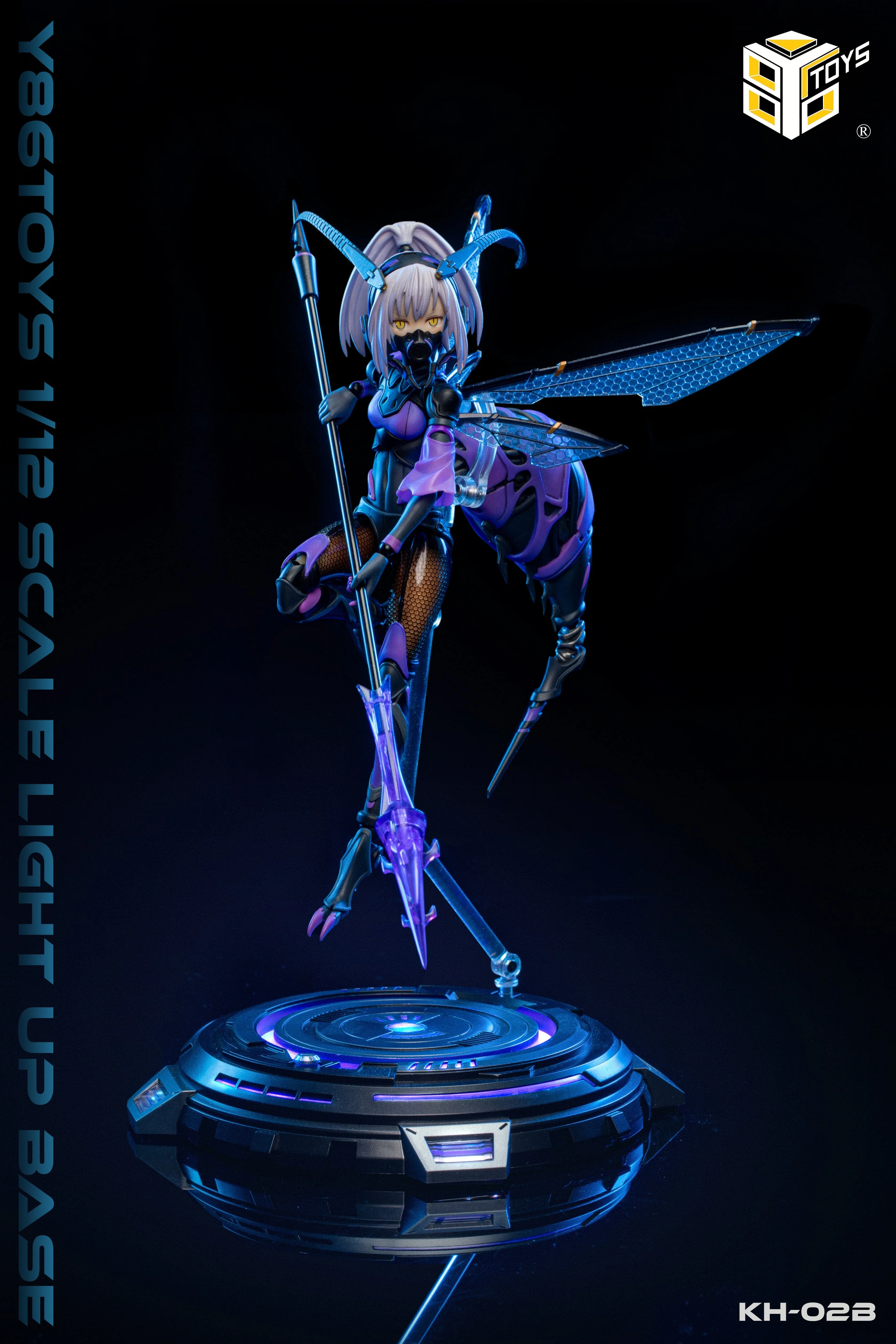 Light-Up 1/12 Scale DX Display Base (Black) - Image 4