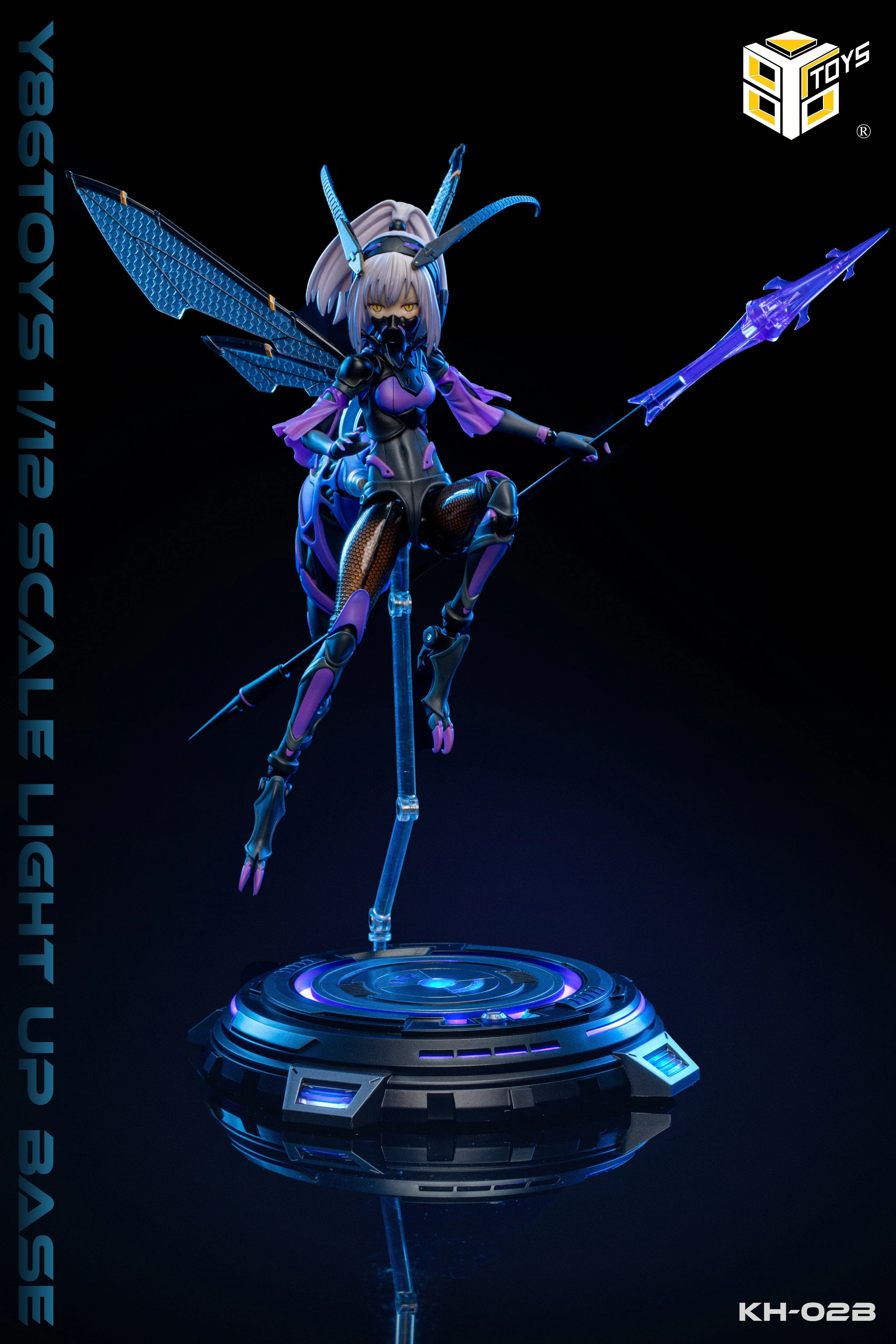 Light-Up 1/12 Scale DX Display Base (Black) - Image 5