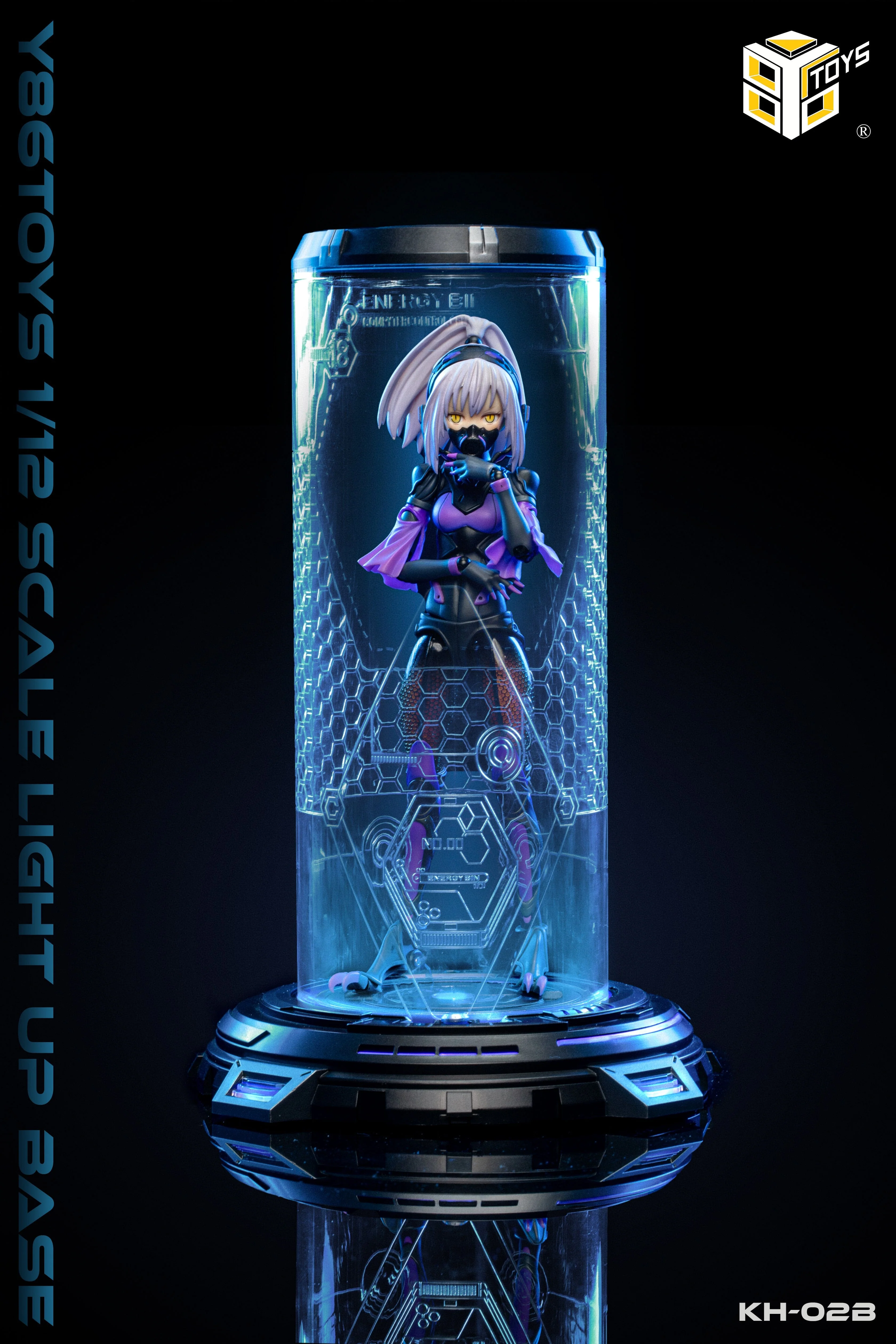 Light-Up 1/12 Scale DX Display Base (Black) - Image 8