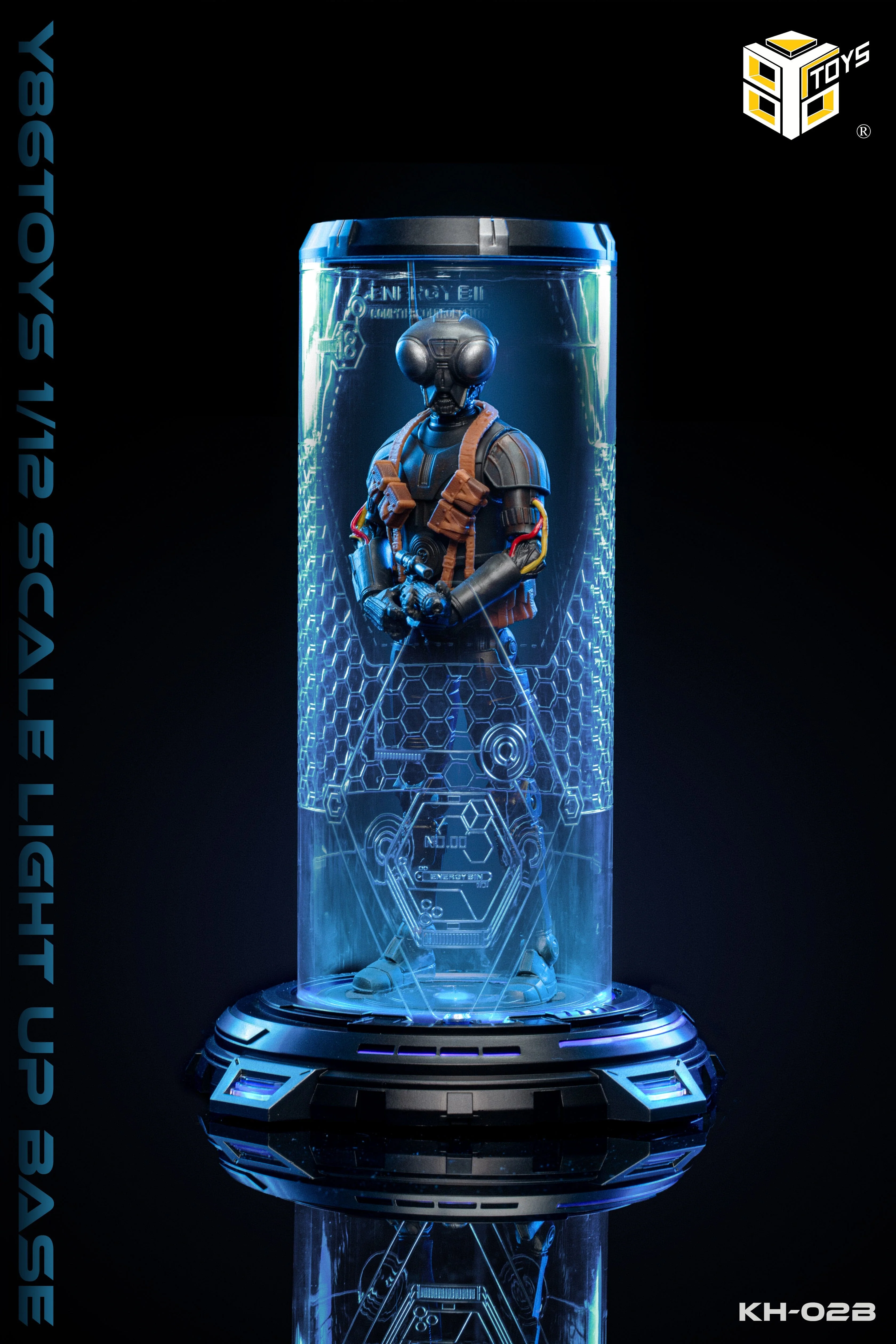 Light-Up 1/12 Scale DX Display Base (Black) - Image 9