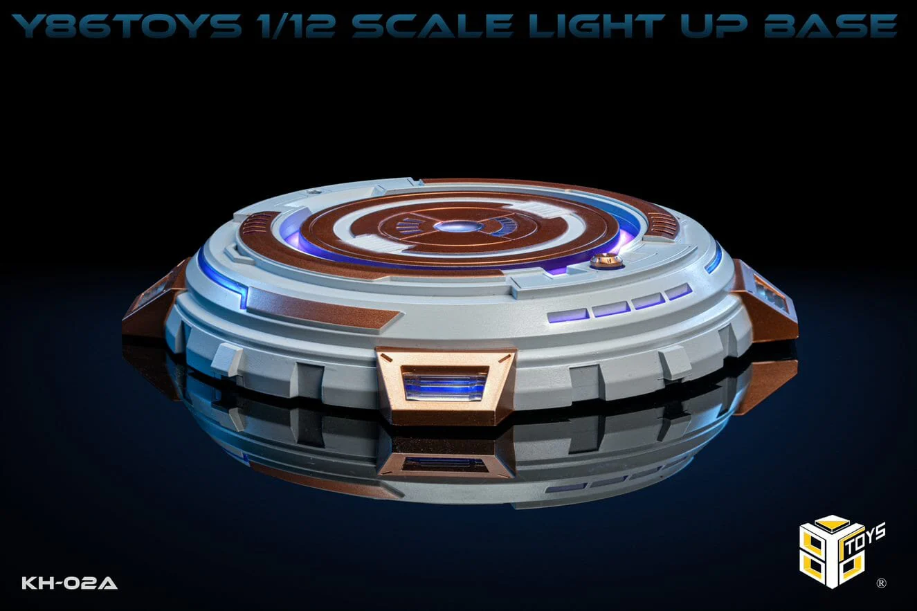 Light-Up 1/12 Scale DX Display Base (White) - Image 2