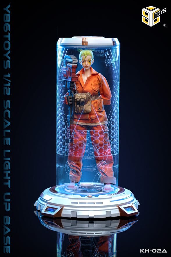 Light-Up 1/12 Scale DX Display Base (White) - Image 4