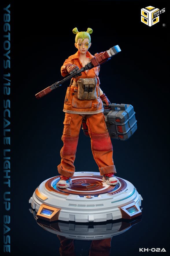 Light-Up 1/12 Scale DX Display Base (White) - Image 7