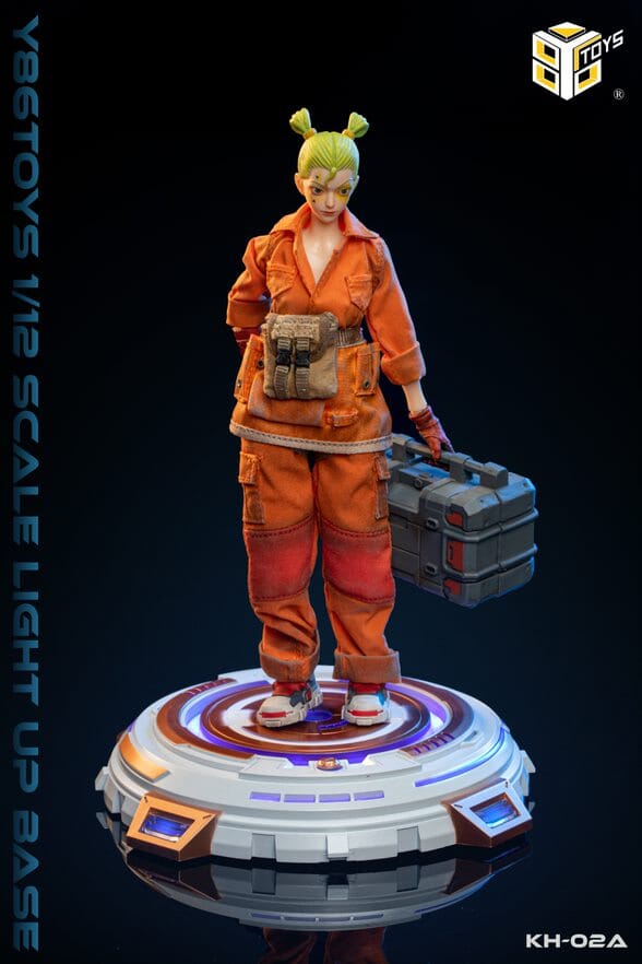 Light-Up 1/12 Scale DX Display Base (White) - Image 8