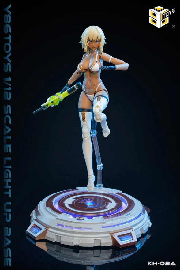 Light-Up 1/12 Scale DX Display Base (White) - Image 9