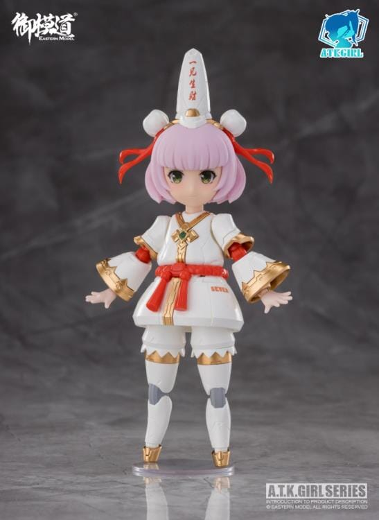 A.T.K. Girl Black and White Impermanence Set of 2 Figures (Collection Card Ver.) 1/12 Scale Model Kit - Image 11