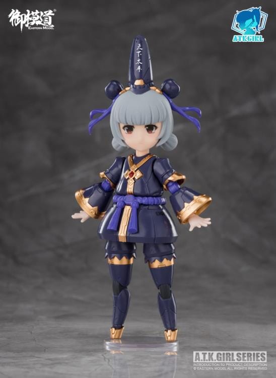 A.T.K. Girl Black and White Impermanence Set of 2 Figures (Collection Card Ver.) 1/12 Scale Model Kit - Image 2
