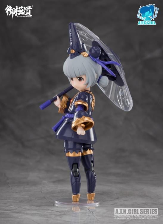 A.T.K. Girl Black and White Impermanence Set of 2 Figures (Collection Card Ver.) 1/12 Scale Model Kit - Image 4