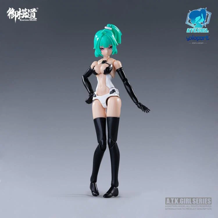 A.T.K. Girl Black Tortoise (Li Ling) Model Kit - Image 9