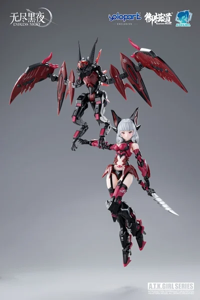 A.T.K. Girl Endless Night Vampire Camilla 1/12 Scale Model Kit - Image 12