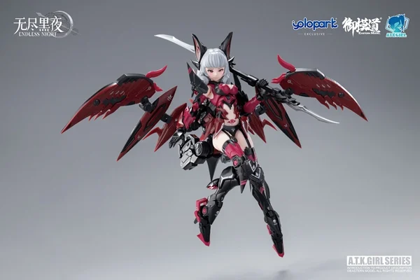 A.T.K. Girl Endless Night Vampire Camilla 1/12 Scale Model Kit - Image 19