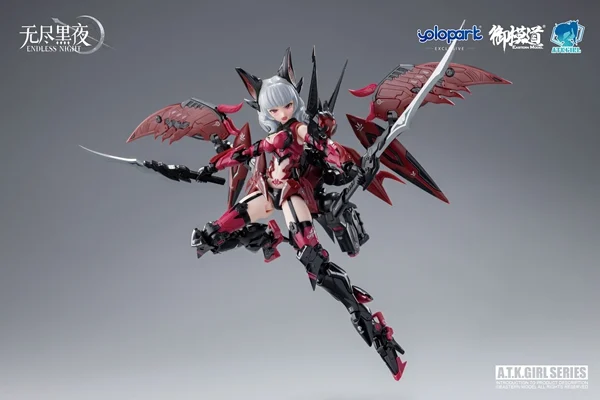 A.T.K. Girl Endless Night Vampire Camilla 1/12 Scale Model Kit - Image 22