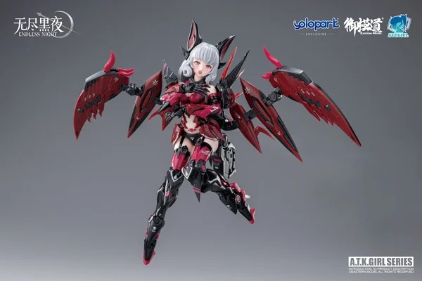 A.T.K. Girl Endless Night Vampire Camilla 1/12 Scale Model Kit - Image 23
