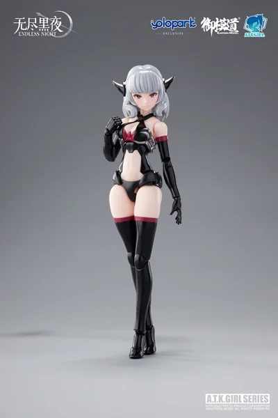 A.T.K. Girl Endless Night Vampire Camilla 1/12 Scale Model Kit - Image 26