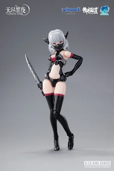 A.T.K. Girl Endless Night Vampire Camilla 1/12 Scale Model Kit - Image 31