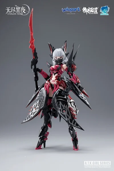 A.T.K. Girl Endless Night Vampire Camilla 1/12 Scale Model Kit - Image 5
