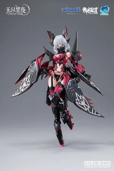 A.T.K. Girl Endless Night Vampire Camilla 1/12 Scale Model Kit - Image 7
