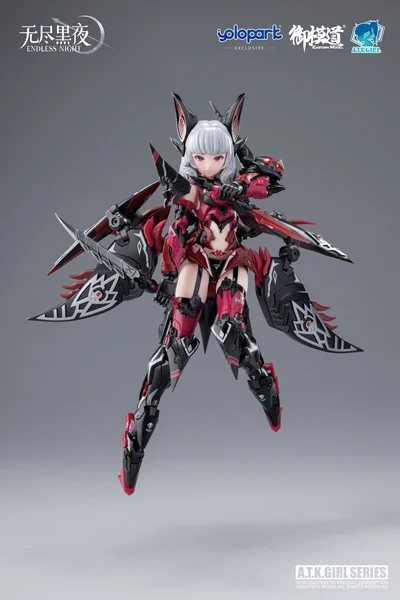 A.T.K. Girl Endless Night Vampire Camilla 1/12 Scale Model Kit - Image 9