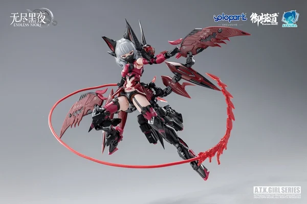 A.T.K. Girl Endless Night Vampire Camilla (Collection Card Ver.) 1/12 Scale Model Kit - Image 16