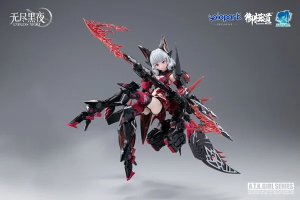 A.T.K. Girl Endless Night Vampire Camilla (Collection Card Ver.) 1/12 Scale Model Kit - Image 17