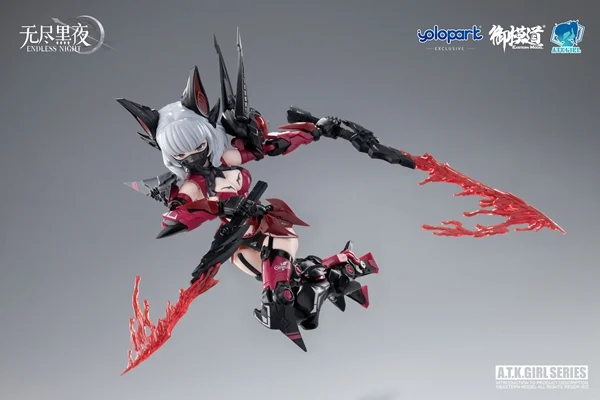 A.T.K. Girl Endless Night Vampire Camilla (Collection Card Ver.) 1/12 Scale Model Kit - Image 18