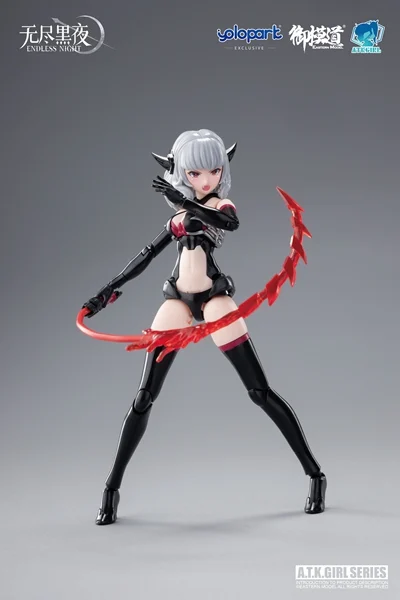 A.T.K. Girl Endless Night Vampire Camilla (Collection Card Ver.) 1/12 Scale Model Kit - Image 27