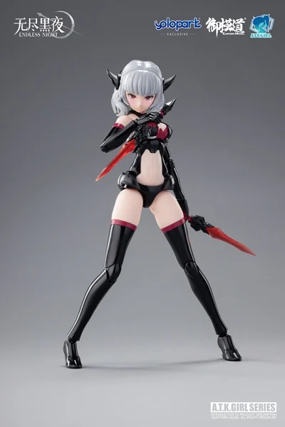 A.T.K. Girl Endless Night Vampire Camilla (Collection Card Ver.) 1/12 Scale Model Kit - Image 28