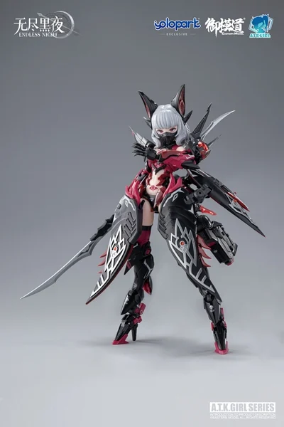 A.T.K. Girl Endless Night Vampire Camilla (Collection Card Ver.) 1/12 Scale Model Kit - Image 4