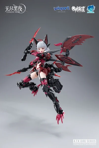 A.T.K. Girl Endless Night Vampire Camilla (Collection Card Ver.) 1/12 Scale Model Kit - Image 9