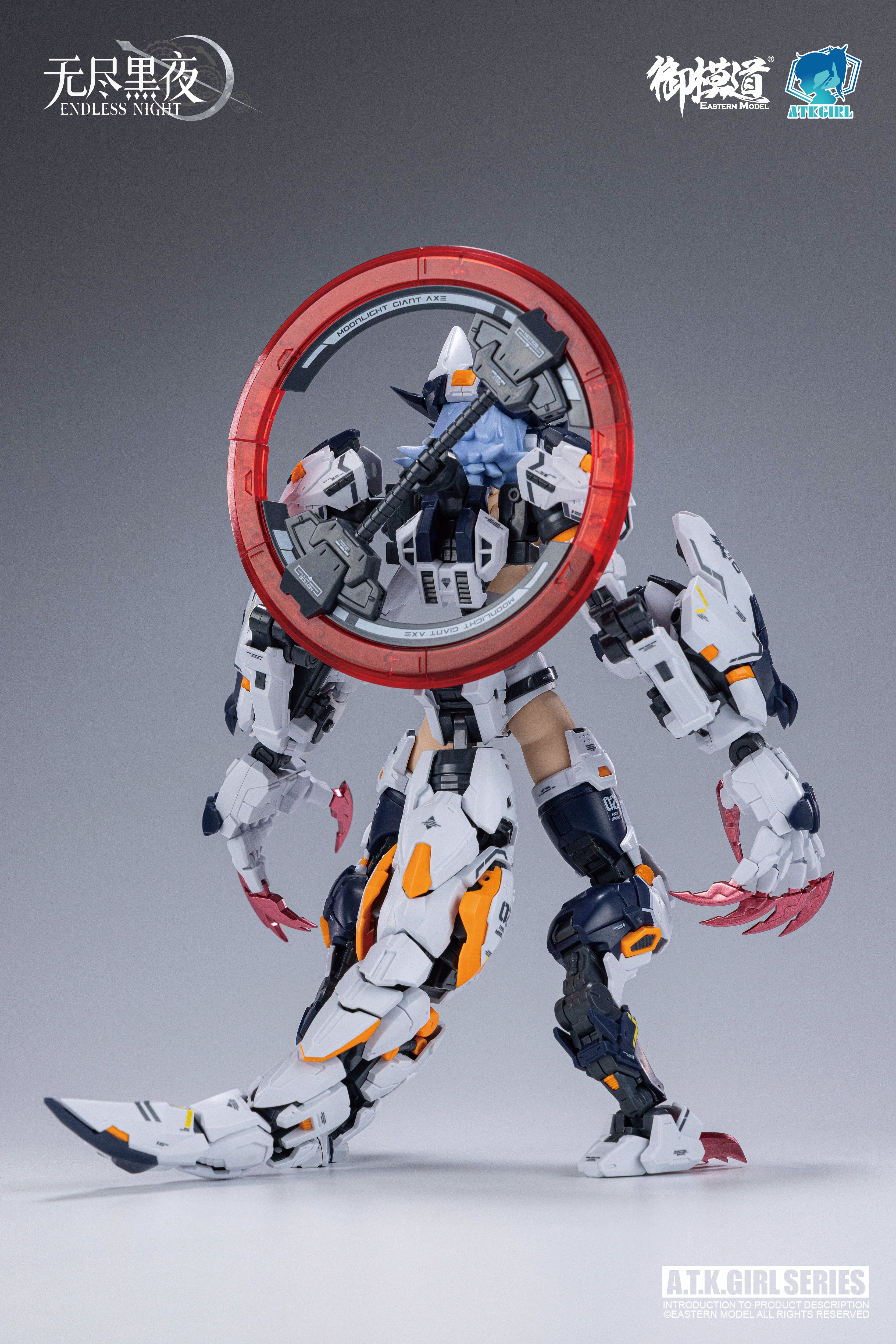 A.T.K. Girl Fenrir (Commander Type) 1/12 Scale Model Kit - Image 16