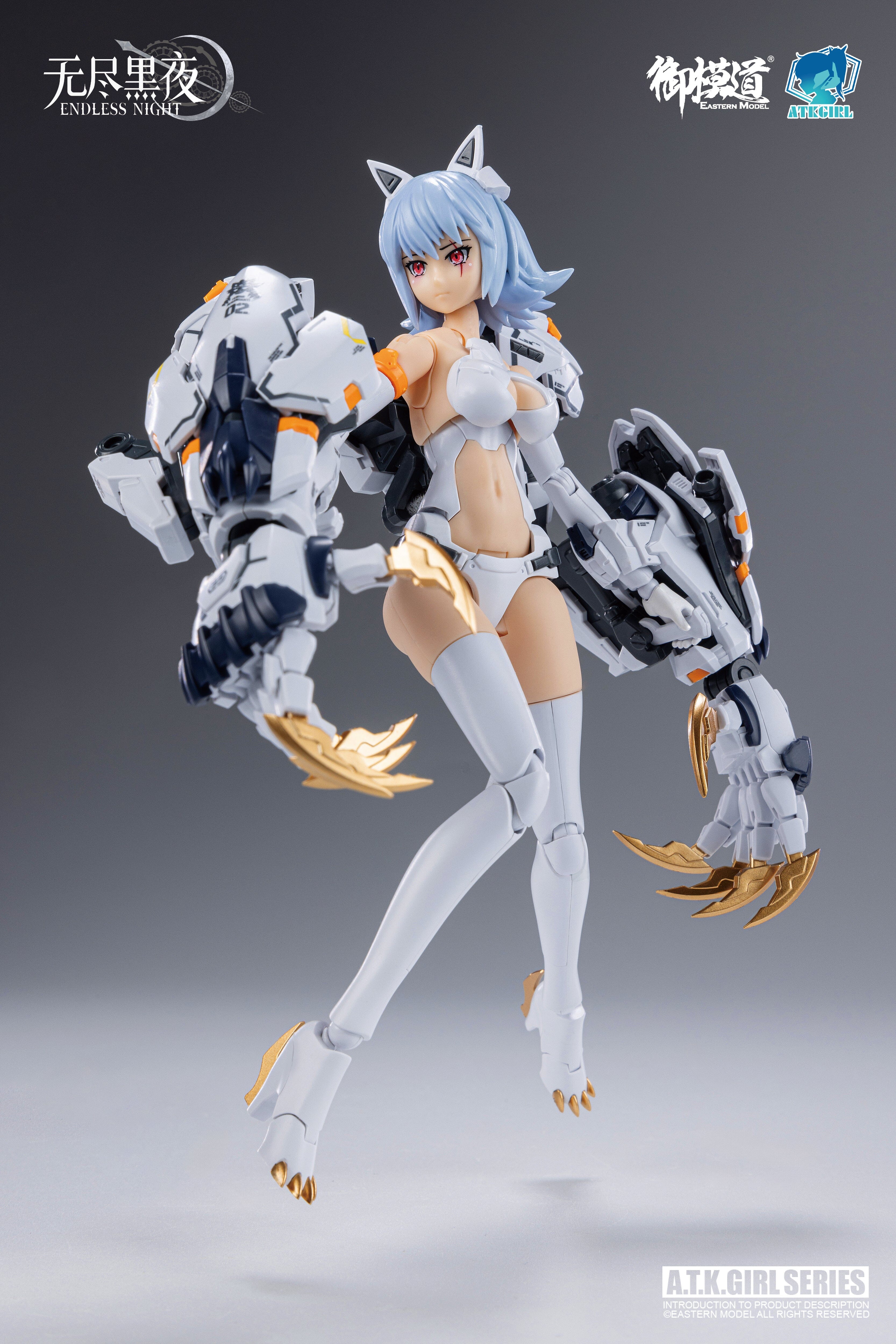 A.T.K. Girl Fenrir (Commander Type) 1/12 Scale Model Kit - Image 18