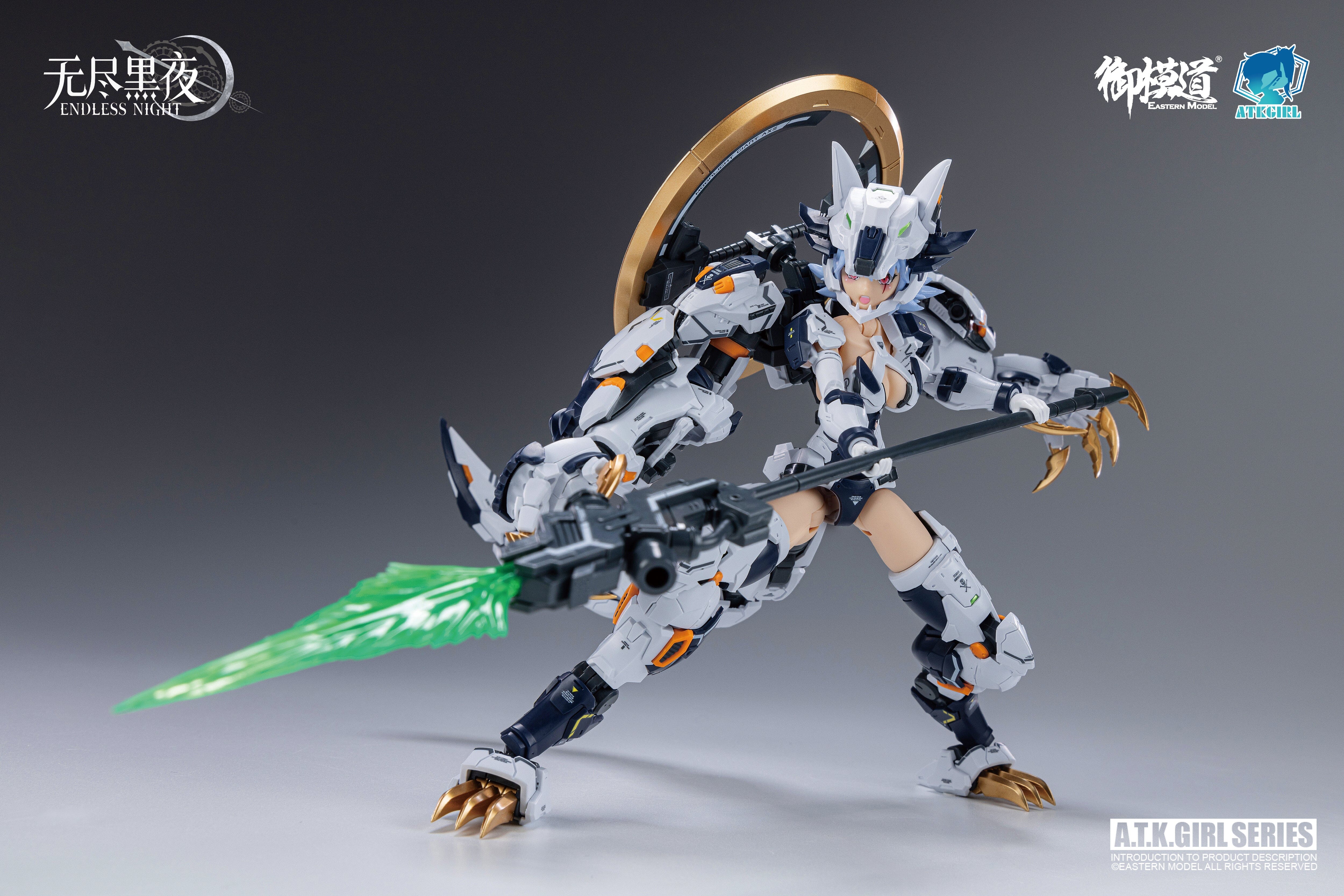 A.T.K. Girl Fenrir (Commander Type) 1/12 Scale Model Kit - Image 27