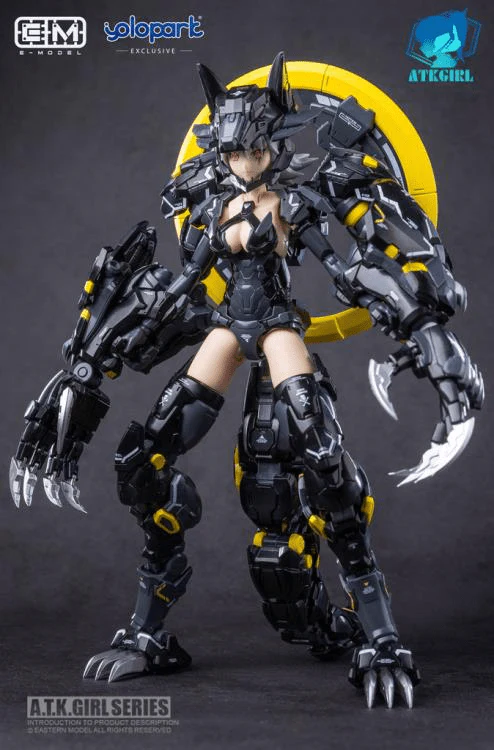 A.T.K. Girl Fenrir (Stealth Ver.) 1/12 Scale Model Kit - Image 2