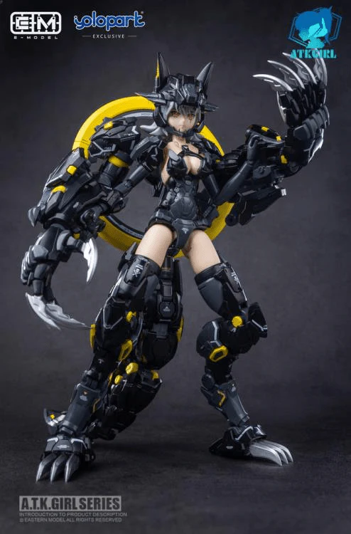 A.T.K. Girl Fenrir (Stealth Ver.) 1/12 Scale Model Kit - Image 3