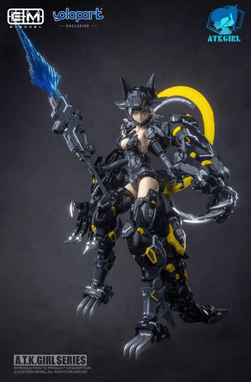 A.T.K. Girl Fenrir (Stealth Ver.) 1/12 Scale Model Kit - Image 4