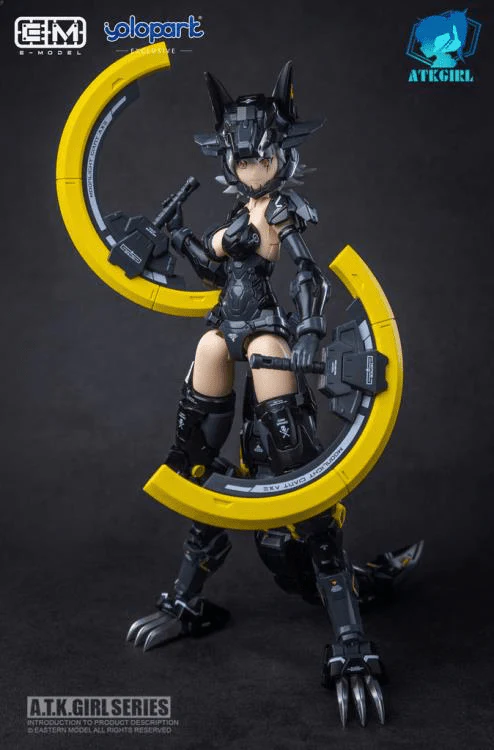 A.T.K. Girl Fenrir (Stealth Ver.) 1/12 Scale Model Kit - Image 5