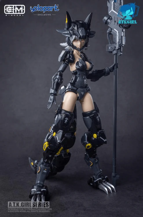 A.T.K. Girl Fenrir (Stealth Ver.) 1/12 Scale Model Kit - Image 6