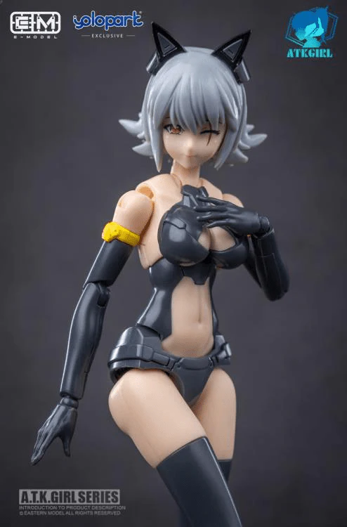 A.T.K. Girl Fenrir (Stealth Ver.) 1/12 Scale Model Kit - Image 7