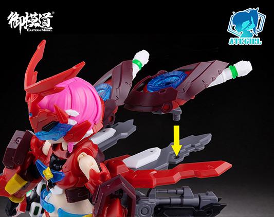 A.T.K. Girl Heracross 1/12 Scale Model Kit - Image 11