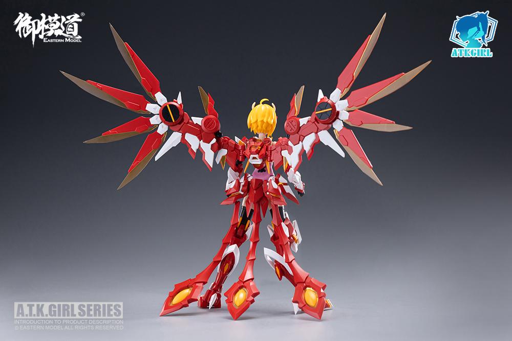 A.T.K. Girl Vermilion Bird 1/12 Scale Model Kit - Image 3