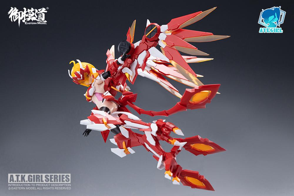 A.T.K. Girl Vermilion Bird 1/12 Scale Model Kit - Image 4