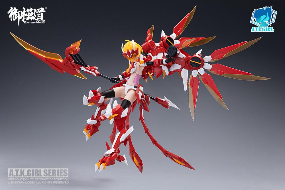 A.T.K. Girl Vermilion Bird 1/12 Scale Model Kit - Image 5