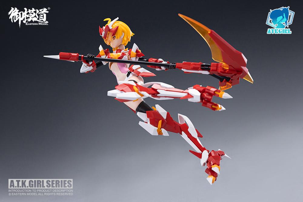 A.T.K. Girl Vermilion Bird 1/12 Scale Model Kit - Image 6