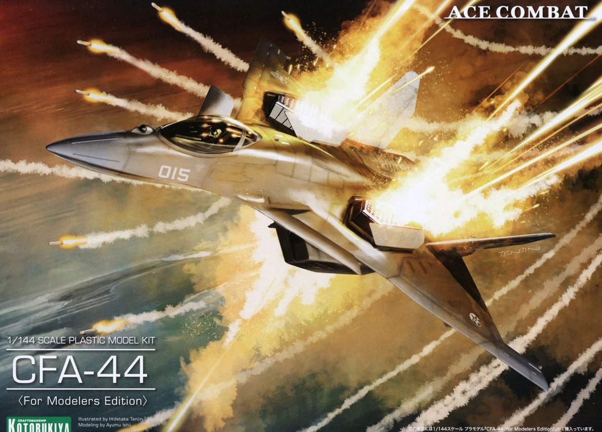Ace Combat 7: Skies Unknown CFA-44 (Modelers Edition) 1/144 Scale Model Kit - Image 2